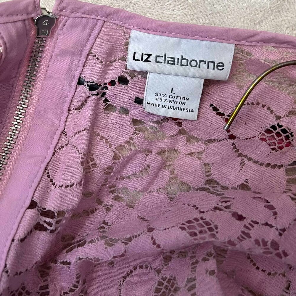 Pink Lace Top - Picture 3 of 4
